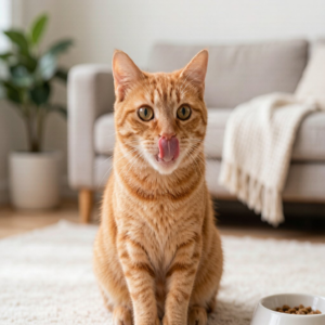 Why Does Your Cat Stick Out Its Tongue?