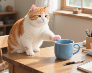 Why Does Your Cat Keep Pushing Things Off the Table?