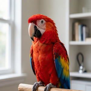 Scarlet Macaw: Traits and Natural Behavior
