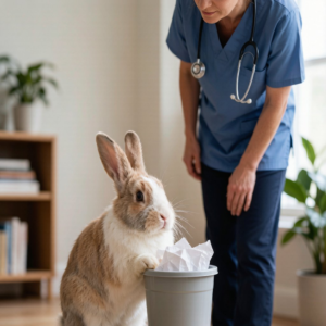 How to Stop Your Rabbit Rummaging Through the Trash